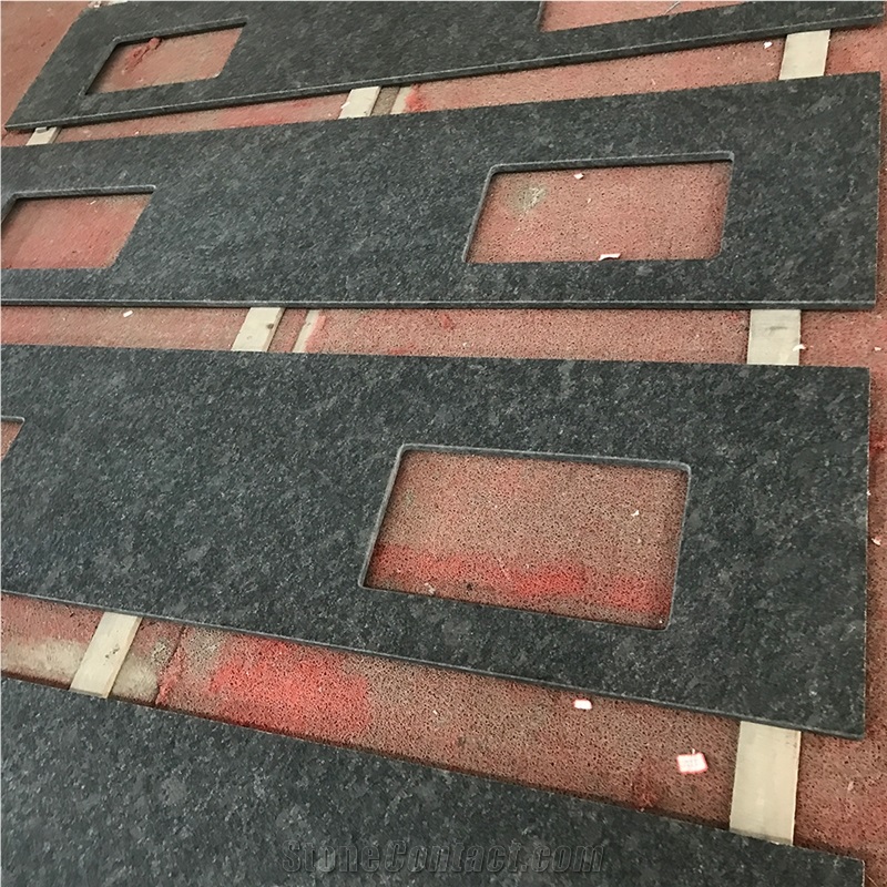GOLDTOP OEM/ODM Steel Grey Granite Countertop