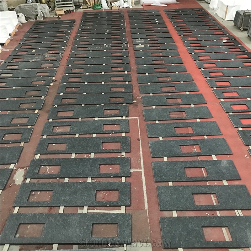 GOLDTOP OEM/ODM Steel Grey Granite Countertop