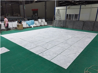 Goldtop OEM White Statuary Marble Floor Tiles Goldtop OEM White Statuary Marble Floor Tiles