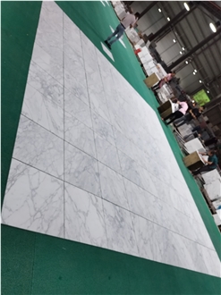 Goldtop OEM White Statuary Marble Floor Tiles