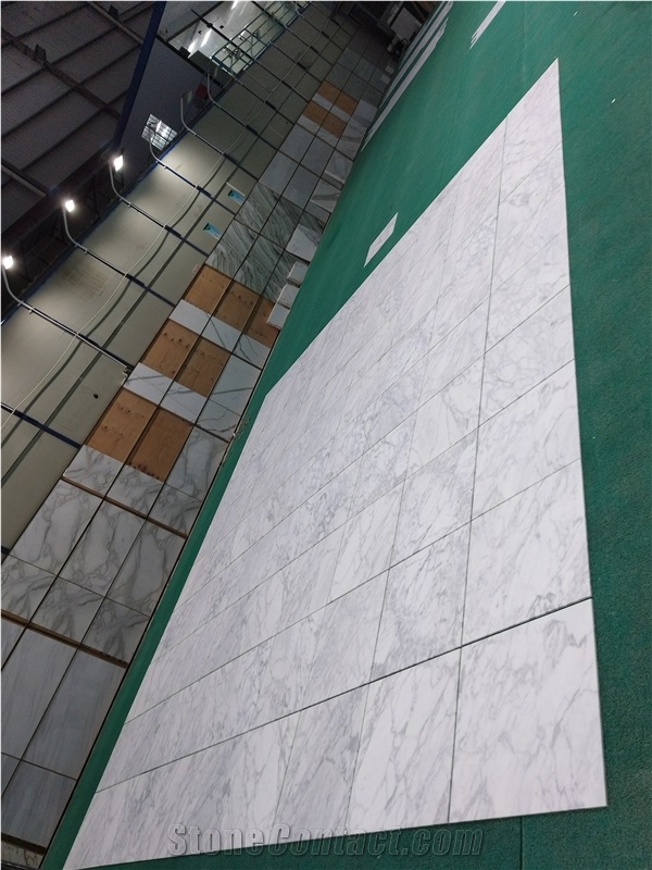Goldtop OEM White Statuary Marble Floor Tiles
