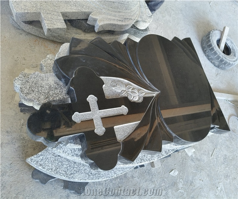 Pure Black Headstones