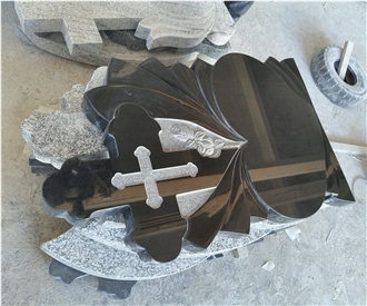 Pure Black Headstones