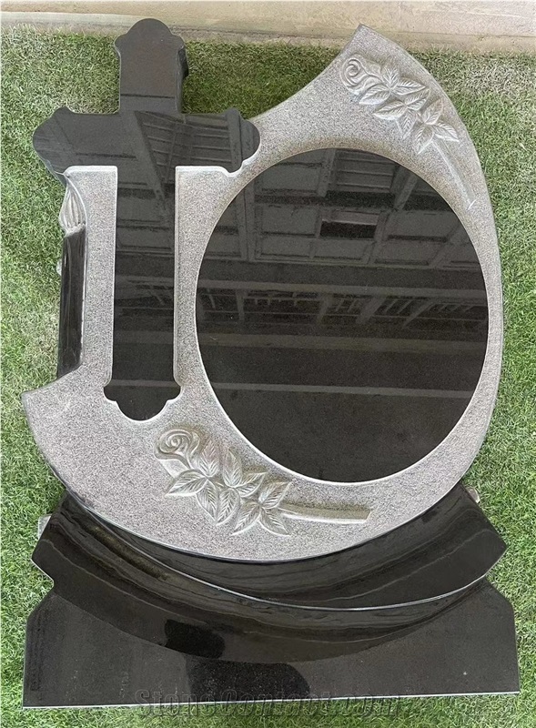 Pure Black Headstones