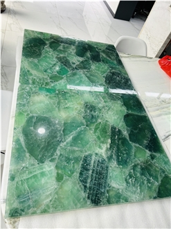 Green Cystal Semiprecious Stone Tiles