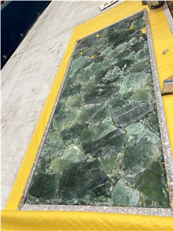 Green Cystal Semiprecious Stone Tiles
