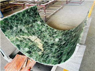 Green Cystal Semiprecious Stone Tiles