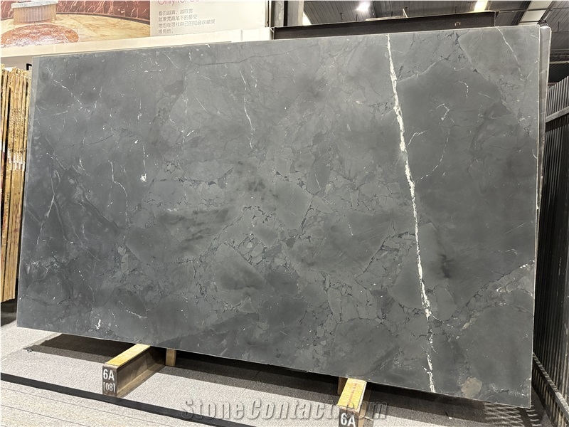 Black Diamond Quartzite Slabs Polished Surface