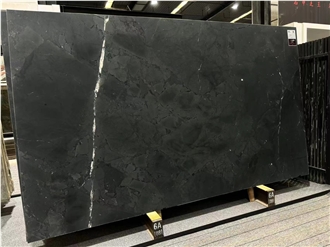 Black Diamond Quartzite Slabs Polished Surface