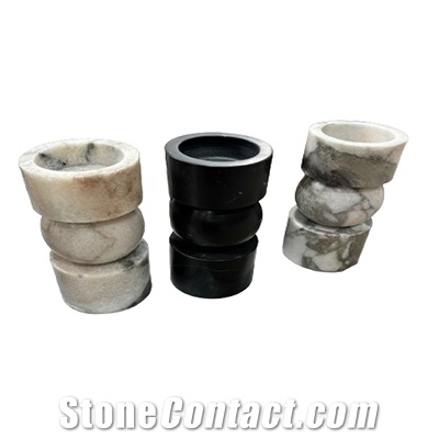 Marble Candle Holders