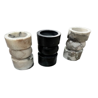 Marble Candle Holders