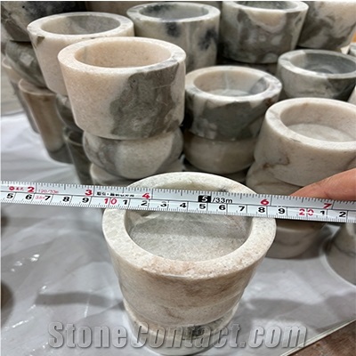 Marble Candle Holders
