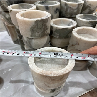 Marble Candle Holders