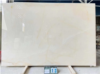 Snow White Onyx Slabs