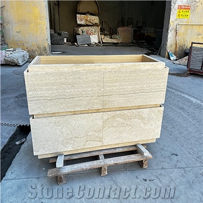 Trvertine Bathroom Cabinets Custom Furniture