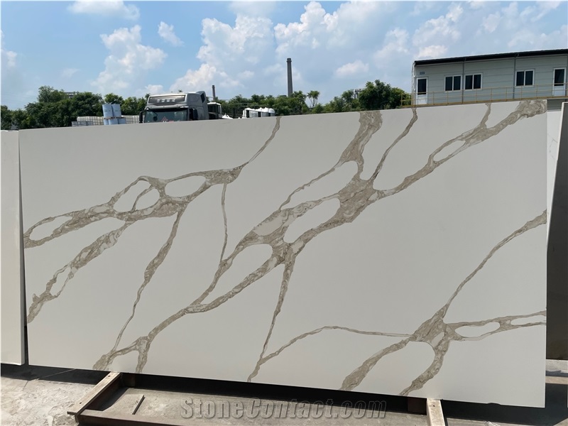 Calacatta Van Gogh Quartz Slabs