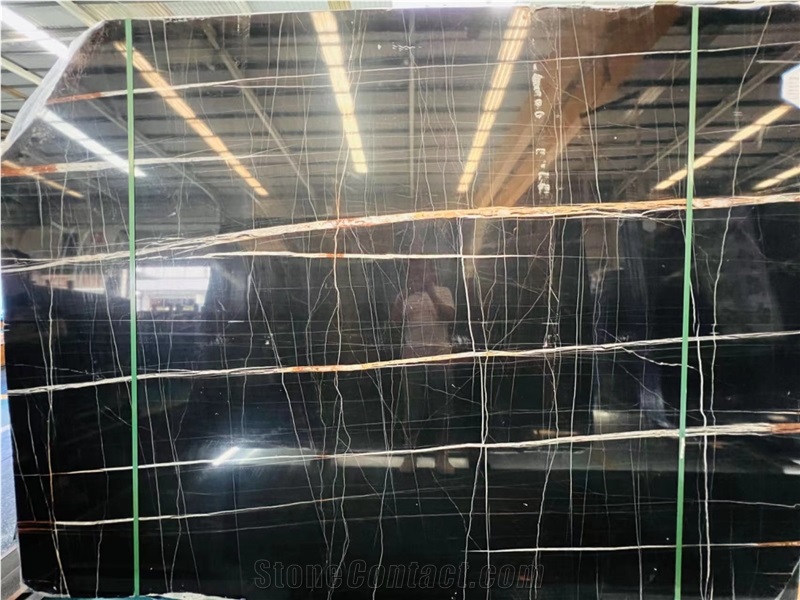 Sahara Noir Marble Polished Slabs