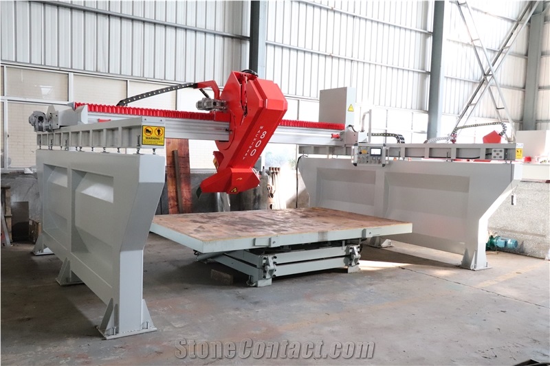 Infrared (Head Chamfering) Bridge Type Stone Cutting Machine