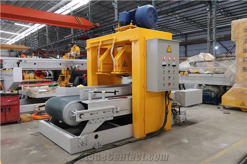 Mighty Stone Saw With Dual Blades Strip Cutting Machine