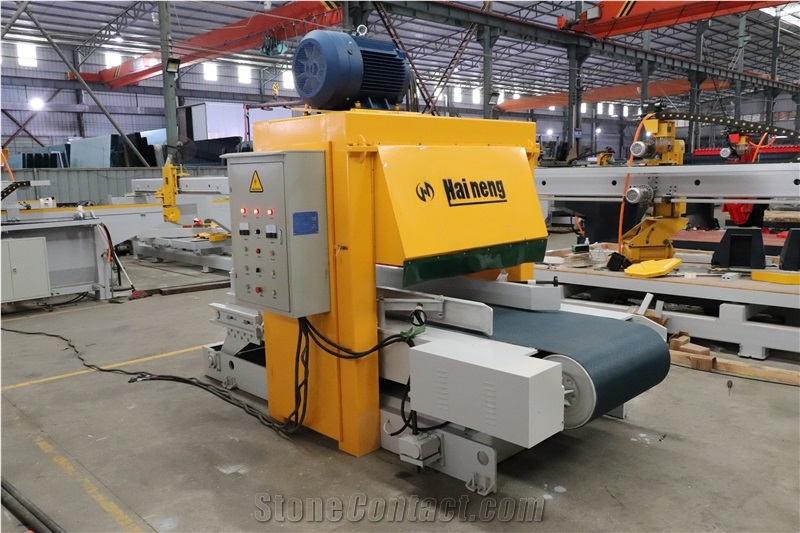 Mighty Stone Saw With Dual Blades Strip Cutting Machine