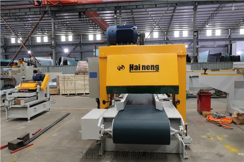 Mighty Stone Saw With Dual Blades Strip Cutting Machine