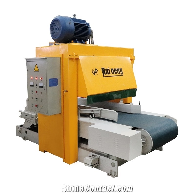 Thin Stone Veneer Saw With Dual Blades