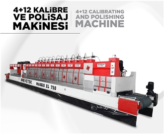 MAGGIO XL-750 Automatic Marble Calibrating & Polishing Line Machine