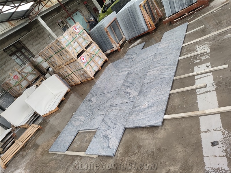Chinese Viscount White Granite Tiles For Wall Cladding