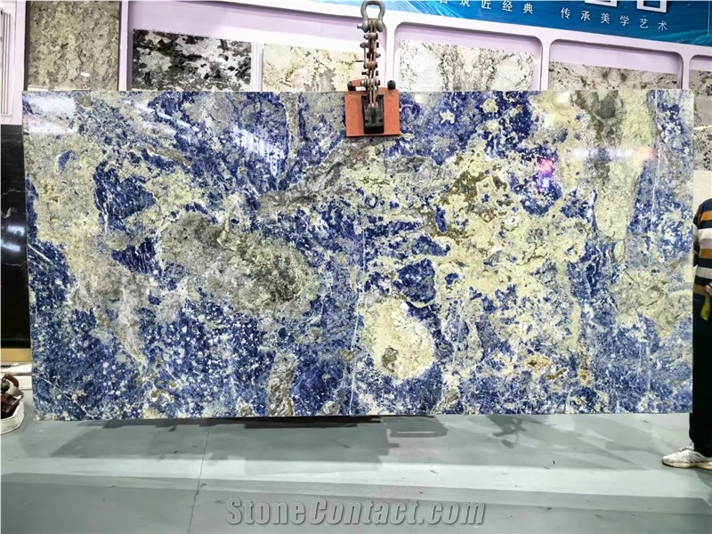 Luxury Stone Bolivian Blue Sodalite Slabs