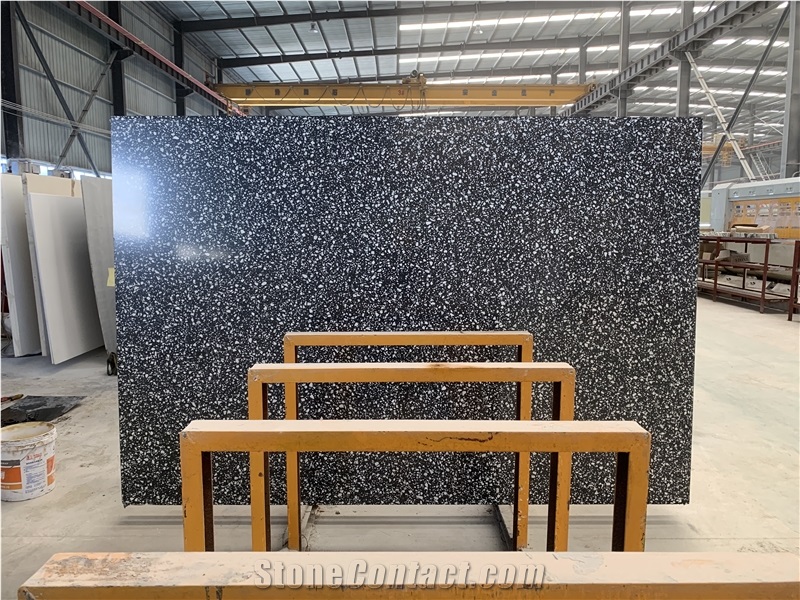 300X600 Cement Slab Grey Cheap Terrazzo Floor Tiles And Slabs