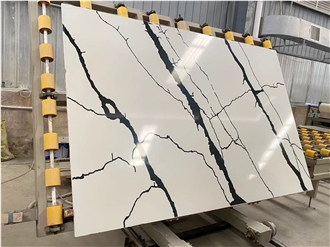 3D Calacatta Engineered  Marble Stone Slabs