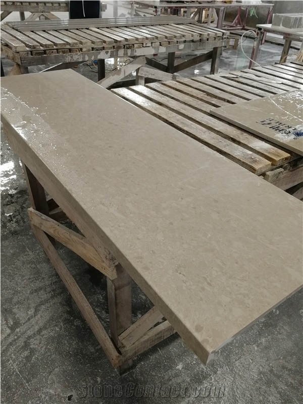 Artificial Polished Low Silicon Engineered Stone Tiles
