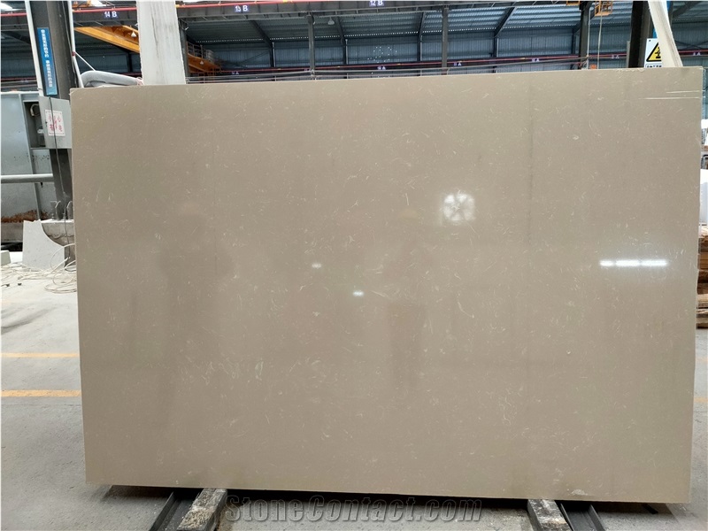 Beige Engineered Stone Slabs LS-S015
