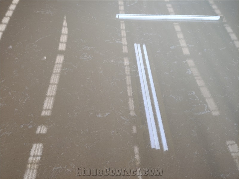 Beige Engineered Stone Slabs LS-S015