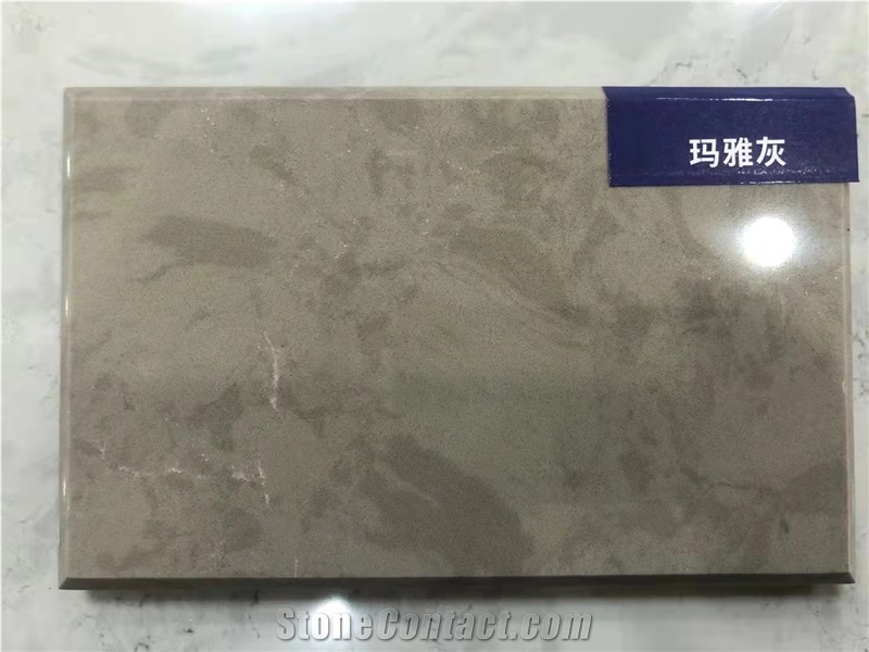 Grey Engineered Stone Slabs FTY5068