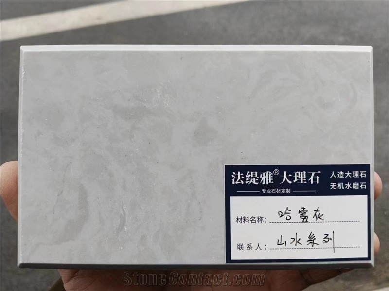 Grey Engineered Stone Slabs FTY5099