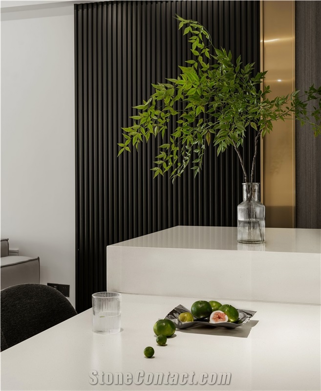 Super White A Quartz Slabs And Artificial Stone Tiles