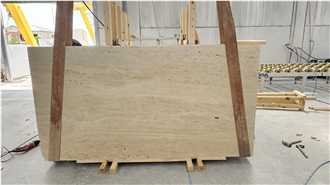 Turkey Top Quality Classic Light Travertine Slabs