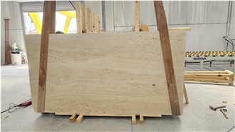 Turkey Top Quality Classic Light Travertine Slabs