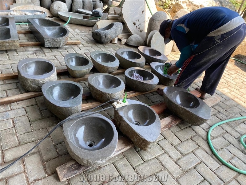 River Stone Sink/Wash Basins