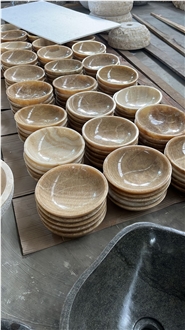 Round Onyx Bowl