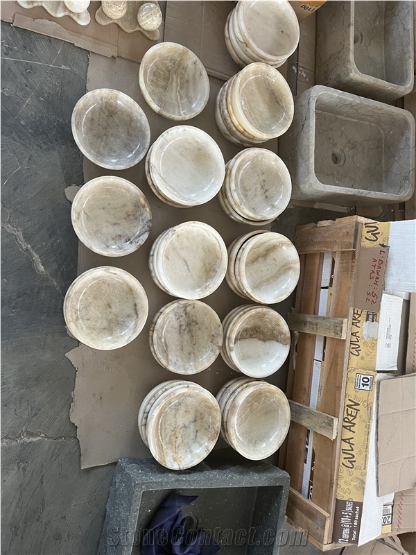 Round Onyx Bowl