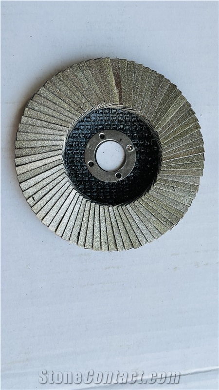 Electroplated Diamond Flap Disc Full Diamond Of  Blades