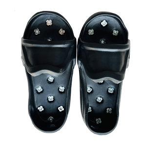 Spiked Safety Shoes For Concrete And Paint Construction