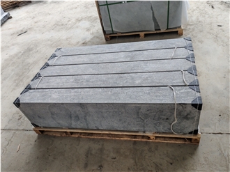 Blue Limestone Block Steps For Outdoor