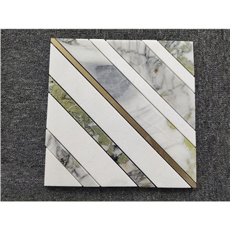 Emerald Jade Green Mosaic Tiles For Flooring