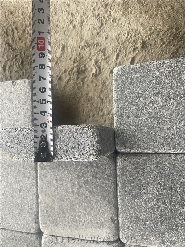 Grey Granite Paving Stone Tumbled