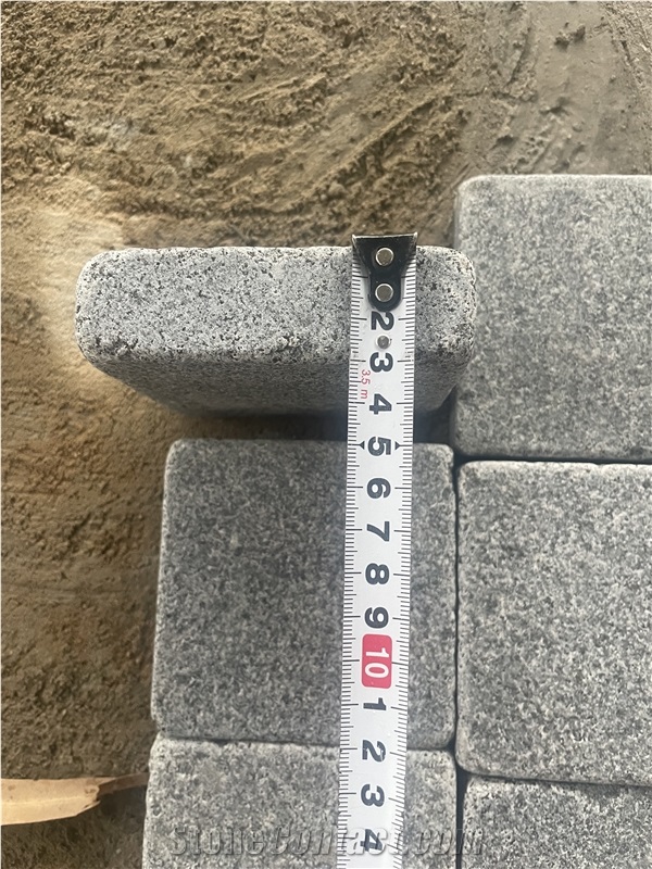 Grey Granite Paving Stone Tumbled