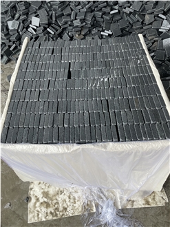 Grey Granite Paving Stone Tumbled