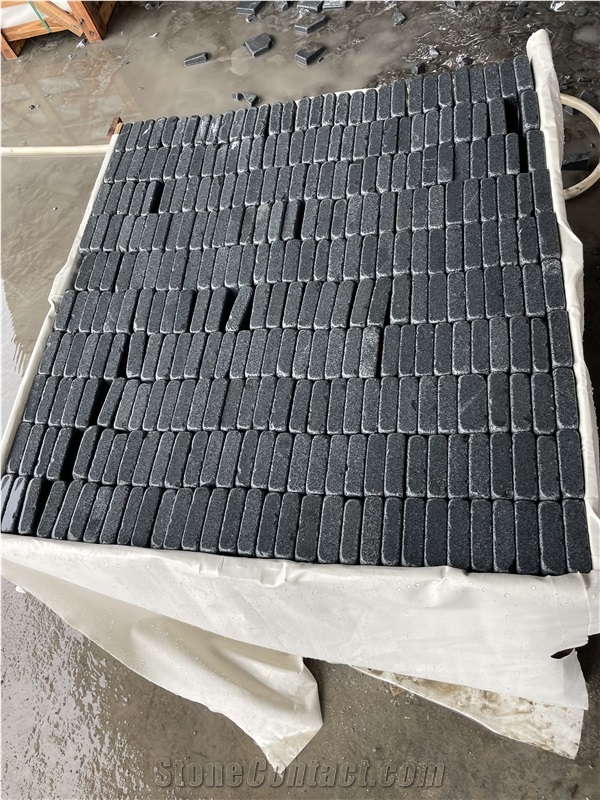 Grey Granite Paving Stone Tumbled